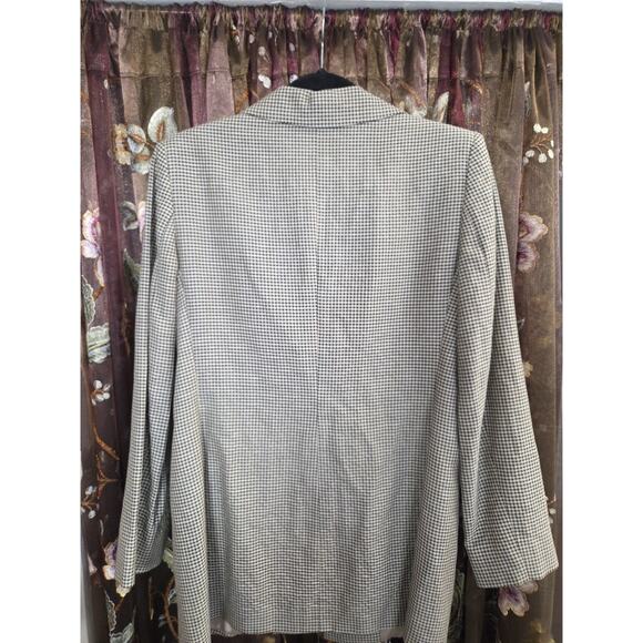 Vintage Tous Les Jours Blazer Vintage Linen Silk Blend Size 8 US Cinq A Sept - Picture 12 of 16